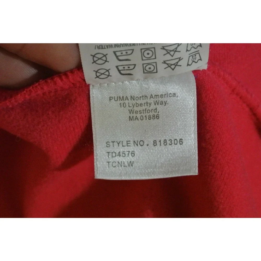 EXC! PUMA Sz. LARGE Women Softshell Fleece Track WARM UP Jacket Coat Running